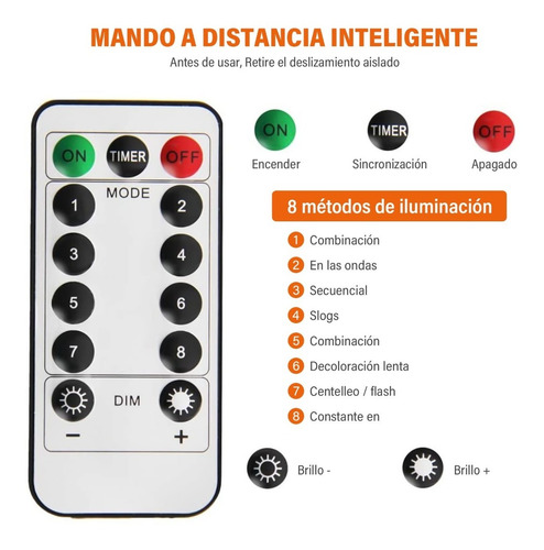 Imagen 3 de 7 de Cortinas Decorativa Led Luces Para Exterior Luz Navidad 3x3