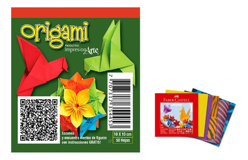 Block Origami Tradicional 10*10 Y/o 15*15 * 15 Unidades