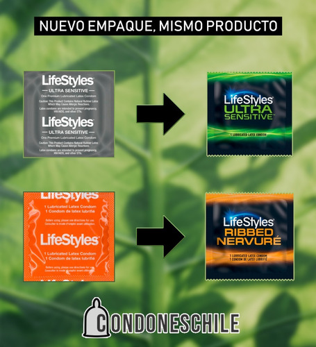 Preservativos Lifestyles | 100 Unidades |mezcla Como Quieras