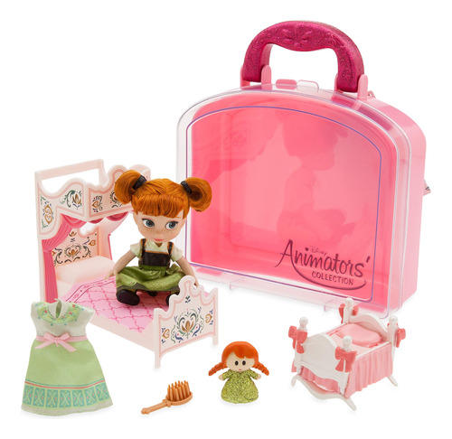 Disney Animators Collection Anna Mini Doll Play Set