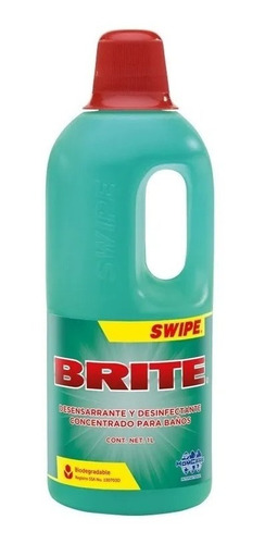 Limpiador De Baños Swipe Brite Liquido 1l