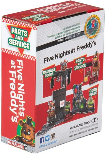 Mcfarlane Juega Cinco Noches En Freddy's Parts