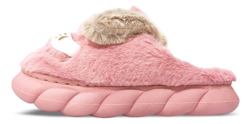 Pantuflas Peluche Con Pielsita Nena Perro Arquero #2013