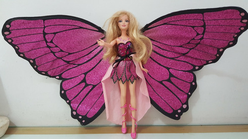 Barbie Mariposa Alas Mágicas 2007 China De  Colección 