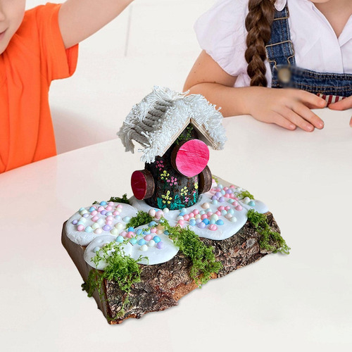 . Kits De Artesanato Em Madeira Para Crianças, Estilo B
