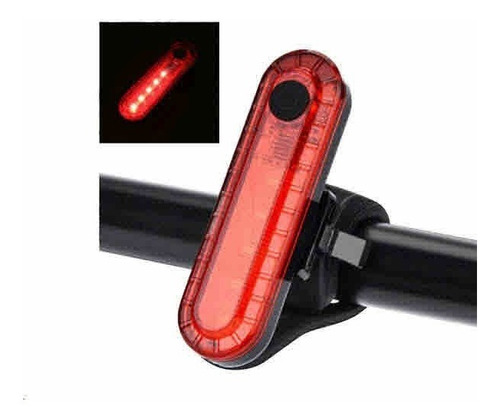 Luz Trasera Led Para Bicicleta, Recargable Usb, Impermeable.