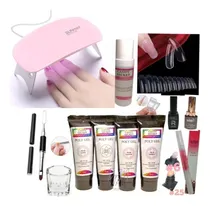 Comprar Kit Poly Gel Extensiones De Uñas 