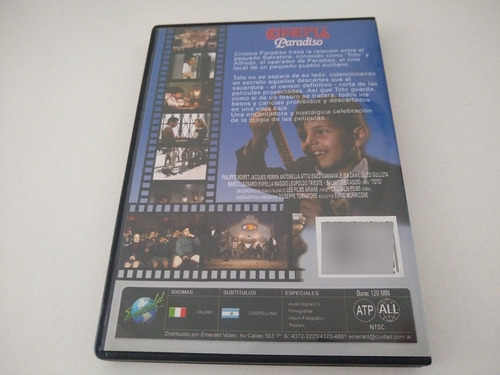 Cinema Paradiso - Giuseppe Tornatore - Dvd (Usado)