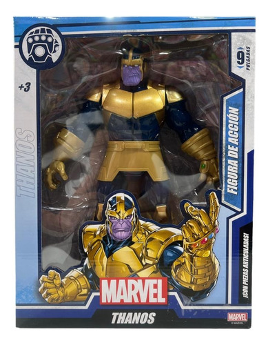 Muñeco Thanos Articulado Avengers Grande 23cm En Caja