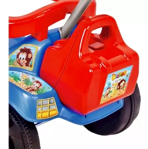 Triciclo Infantil Magic Toys Tico-Tico Bichos com Som - Azul