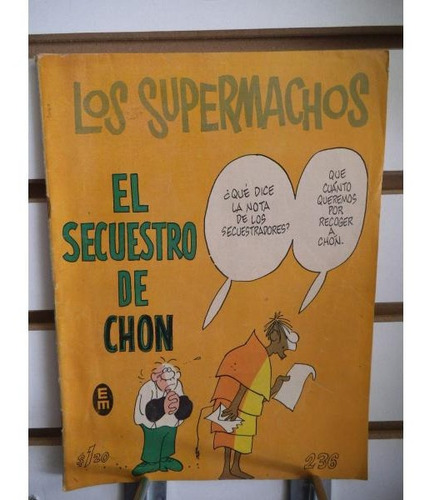 Comic Los Supermachos 236 Editorial Posada Vintage 