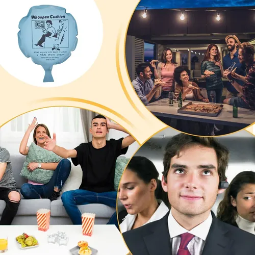 JUGUTA 4 Cojines De Pedos – Broma Divertida Para Niños Y Adultos En Fiestas Y Reuniones