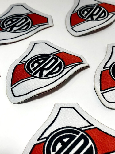 Escudo River Plate Bordado Original Legítimo X 10 Unidades