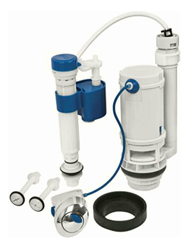 Foset Vw-256, Juego De Accesorios Para Wc, Con Sistema Duo,