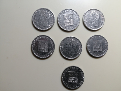 Moneda De 50 Céntimos Venezolano De 1.965