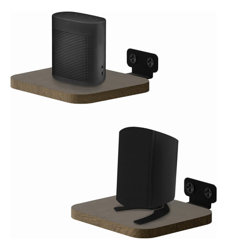 Soporte Pared Para Altavoz Madera Klipsch Bose Estante Kit