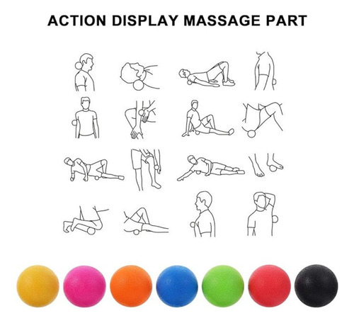 Kit 10 Bolas Ante Stress Lisa Fisioterapia Massageadora