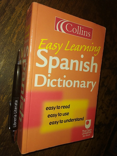 Collins Easy Learning Spanish Dictionary The Open Universit (Reacondicionado)