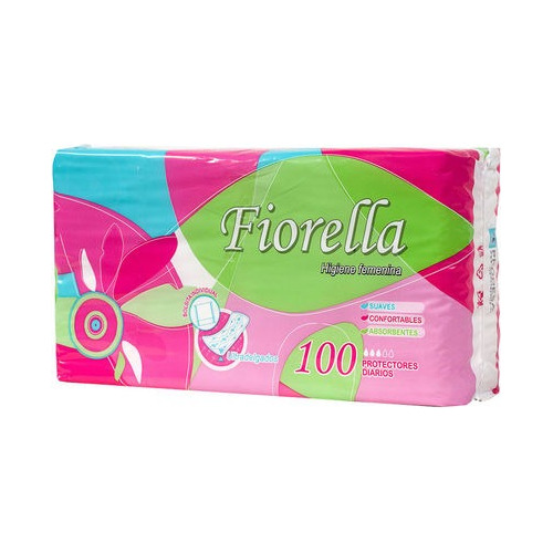 Protectores Diarios Fiorella 100 Unidades