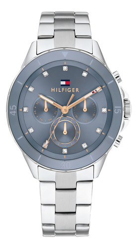 Reloj Para Mujer Tommy Hilfiger Mellie 1782708 Plateado