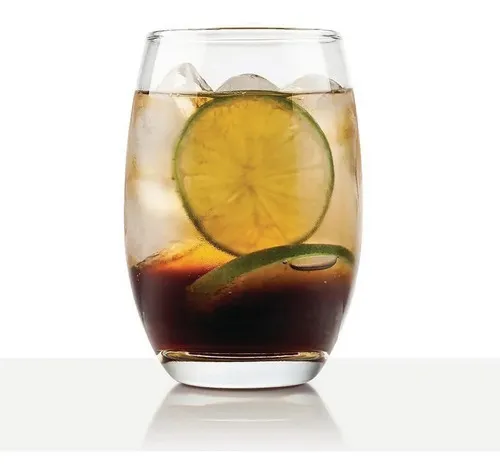 Vaso Mikonos Cristar Copon Copa Sin Tallo 460ml Color Transp