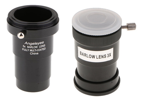 Imagen 1 de 6 de 1.25 PuLG. 5x 3x Ocular De Lente Barlow Para Ocular