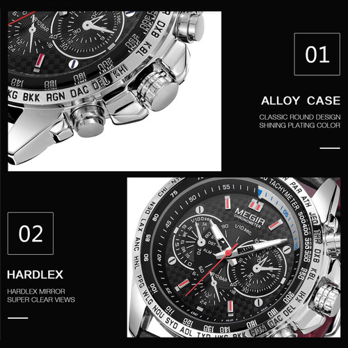 Reloj Para Hombre Con Correa Deportiva Reloj Decorativo De C
