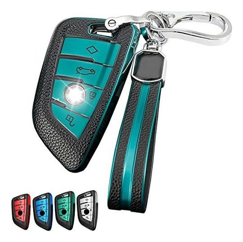 Carcasa Para Llaves, Wkioerad Para Bmw Key Fob Cover Con