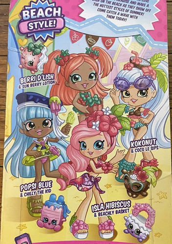 Muñeca Shopkins Shoppies Kokonut (Usado)