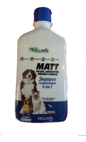 Shampoo Cachorro Anti Pulga Carrapato Sarna - Frete Gratis