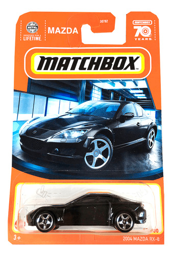 Matchbox 2004 Mazda Rx8 2023 Negro