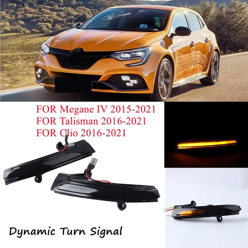 Para Renault Megane Iv Talisman Cilo 2016-2021 Led Dynamic S