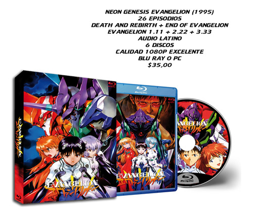 Evangelion / Neon Genesis Evangelion Anime Completo Hd Latin