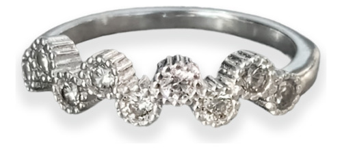 Imagen 2 de 6 de Anillo Plata Italiana 925 Modelo Oba