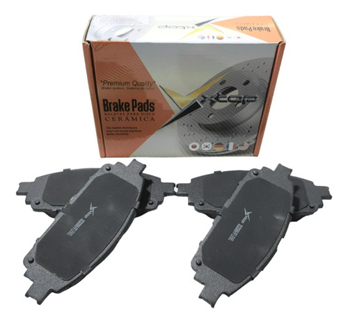 Balatas Delanteras De Toyota Hilux 2.7l Gasolina 17- Xcd2006