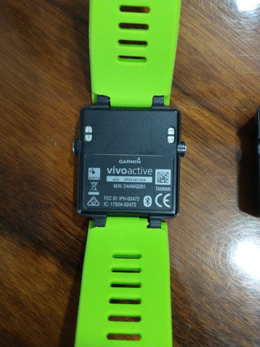 Reloj Pulsera Garmin Vivoactive Genuino Icon Cable De Carga (Usado)