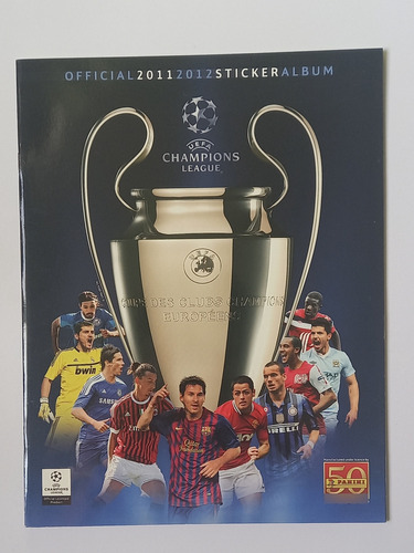 Álbum Panini Uefa Champions League 2011 2012 Vacio