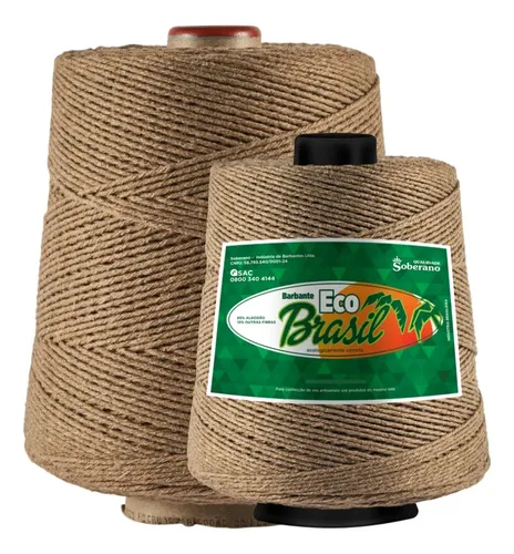 Barbante Soberano Eco Brasil 1kg Fio 6 - Cores | Parcelamento sem
