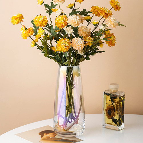Flor Para Decoracion Moderna Cristal Irregular Vidrio