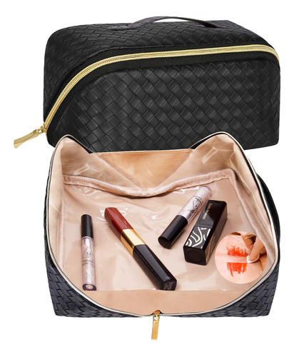 Bolsa De Maquillaje, Bolsa De Cosmeticos De Viaje De Gran Ca