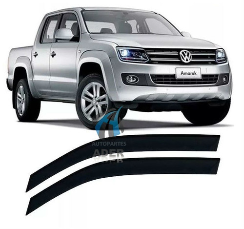 Deflectores De Ventanilla Delanteros Vw Amarok 2010 A 2021