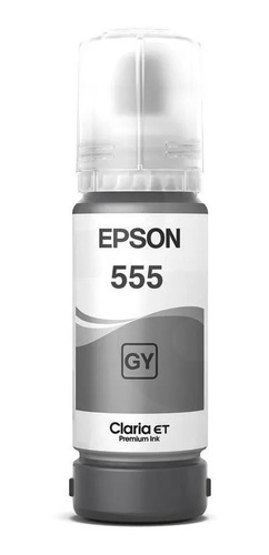 Epson  T555 L8160 L8180 Color Gris Original