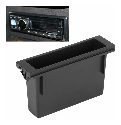 Caja Almacenamiento Radio Estereo Coche 1din Organizador