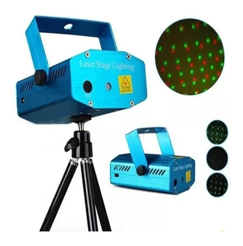 Mini Proyector De Luces Stage Lighting Navidad, Bar, Fiestas