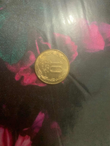 Moeda Chile 10 Pesos 2014