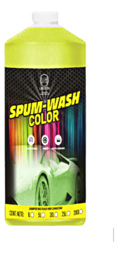 Spum Wash Color Shampoo Espuma De Color Fluorescente