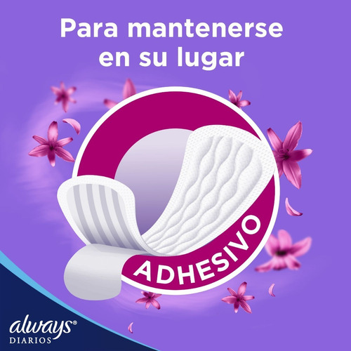 Protectores Diarios Always Con Perfume 80 Unidades