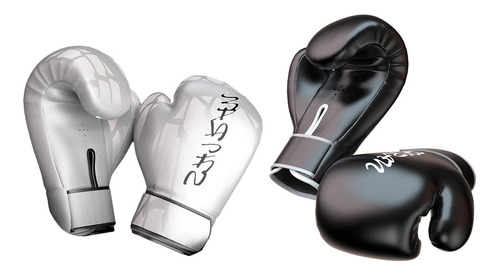 2 Pares De Guantes De Boxeo Para Mujer Sparring Muay Thai