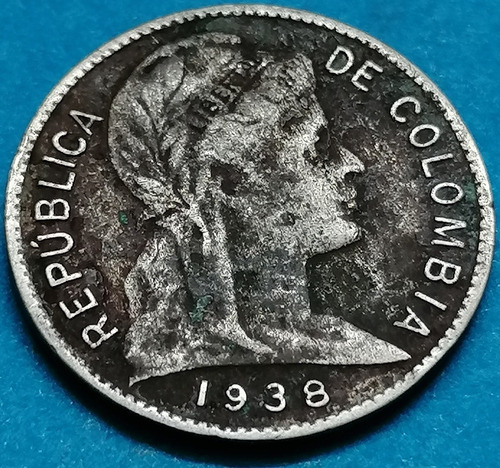 Colombia Moneda 1 Centavo 1938