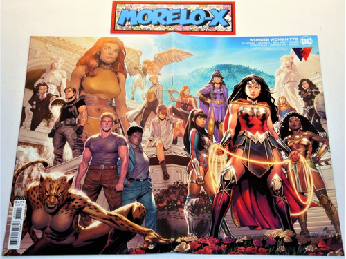 Wonder Woman #770- Portada Y Contra Forma Poster -en Ingles